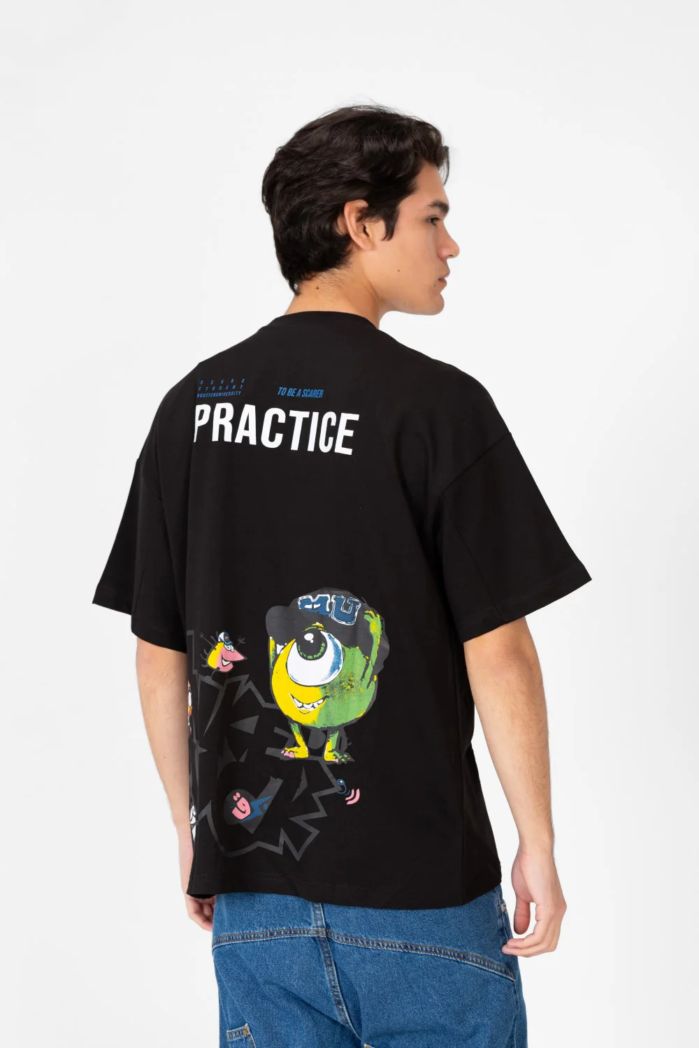 Men's Oversized Half Sleeve T-shirt Printed - Image 6