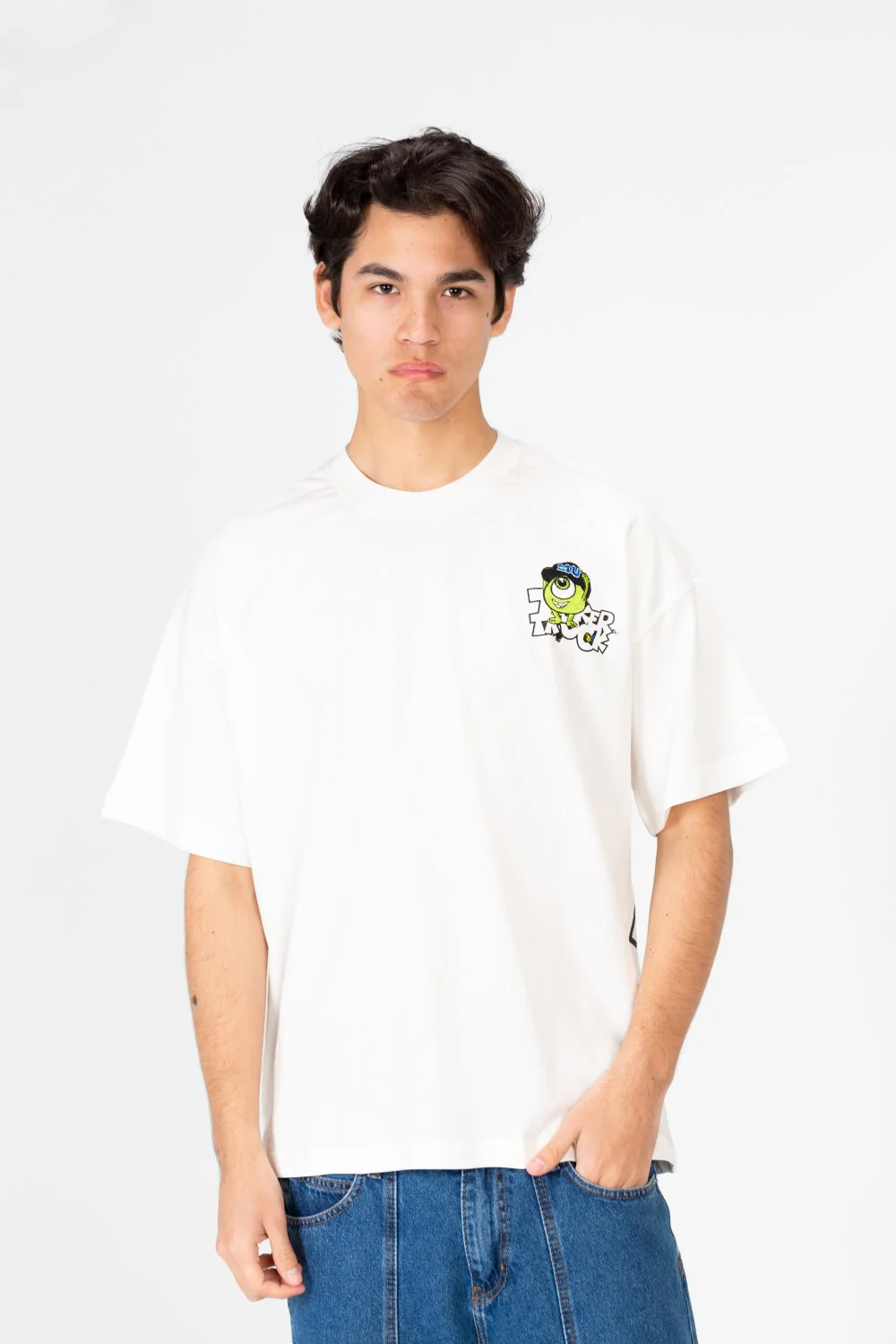Men's Oversized Half Sleeve T-shirt Printed - Image 9