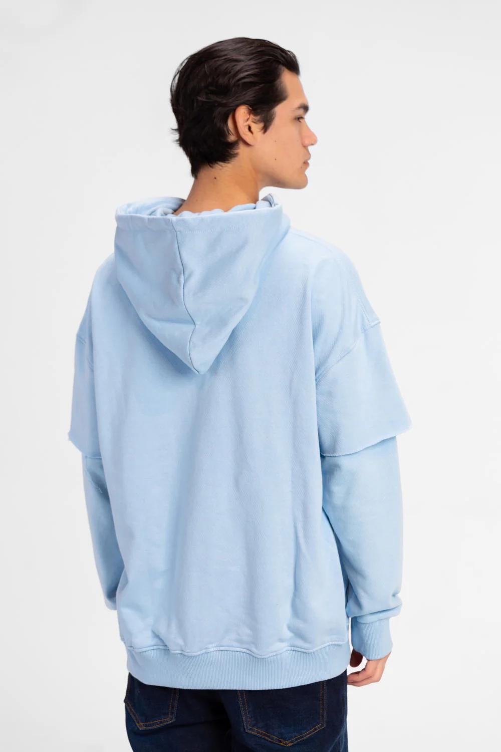 Men's Oversized Hoodie Sweatshirt In A Modern Cut - Image 2