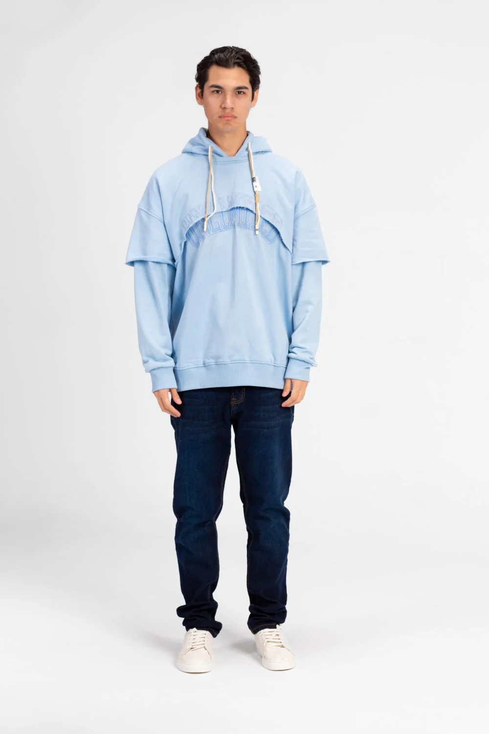 Men's Oversized Hoodie Sweatshirt In A Modern Cut - Image 4