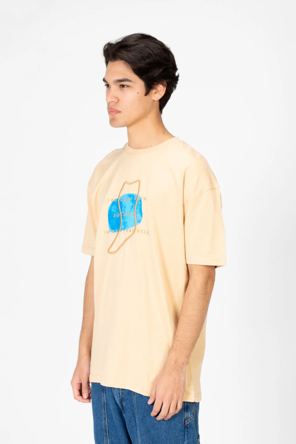 Men's Oversized Printed Half Sleeve Shirt - Image 3