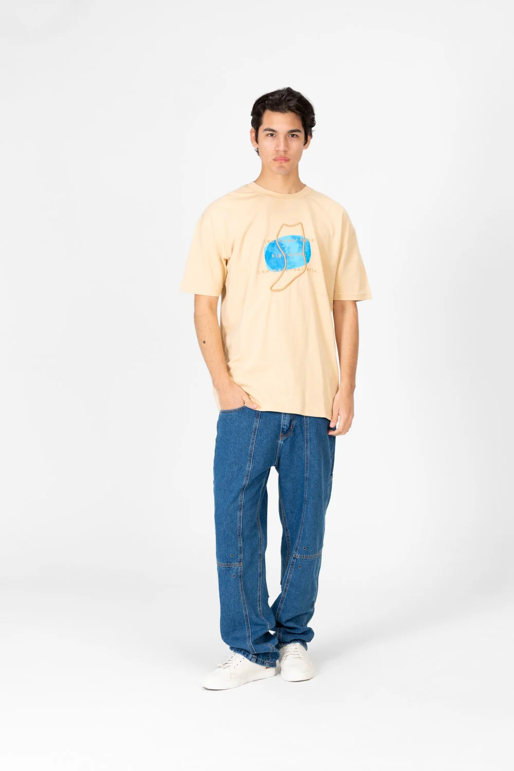 Men's Oversized Printed Half Sleeve Shirt - Image 4