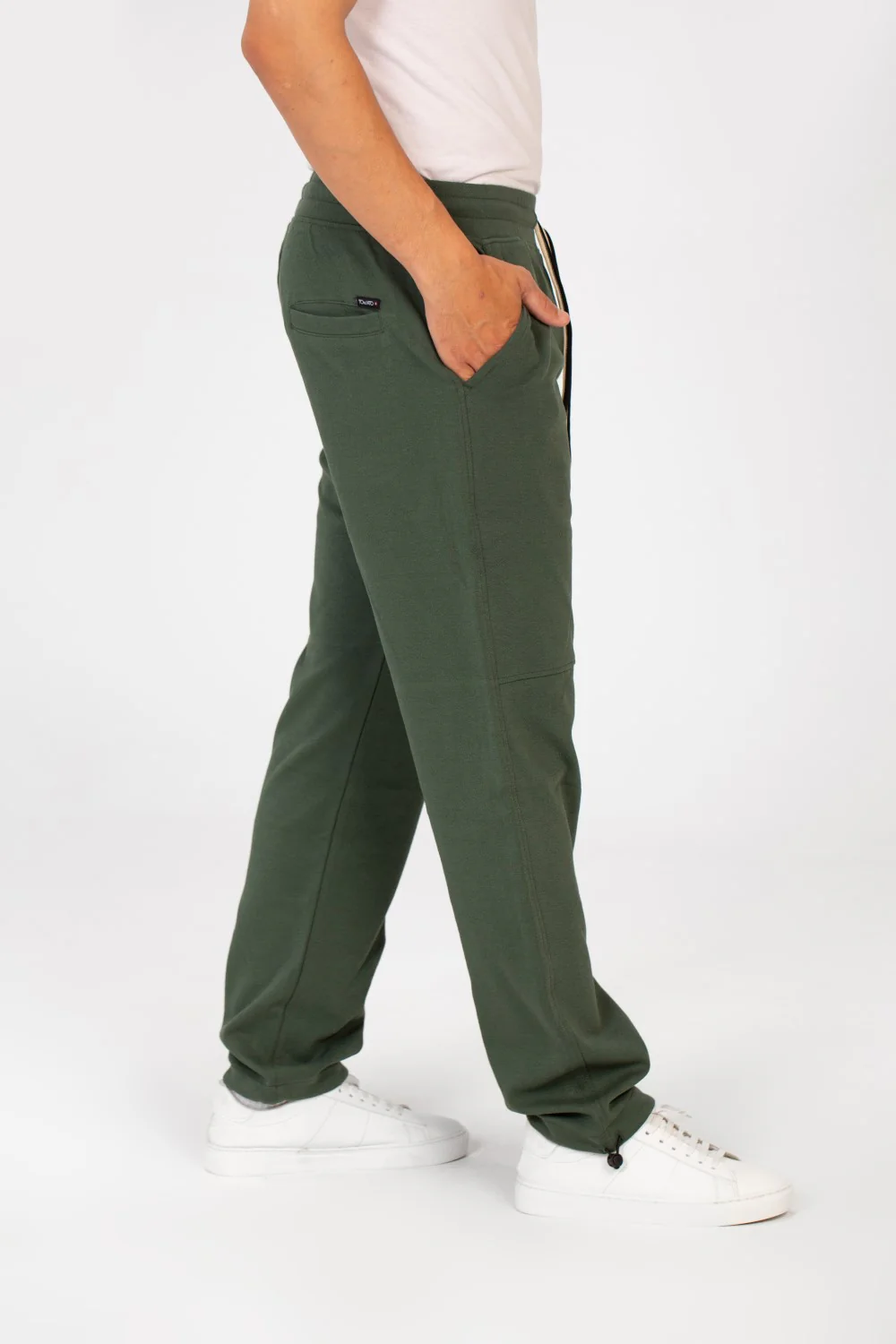 Men's Oversized Sweatpants With Elastic Waistband And Pockets - Image 11
