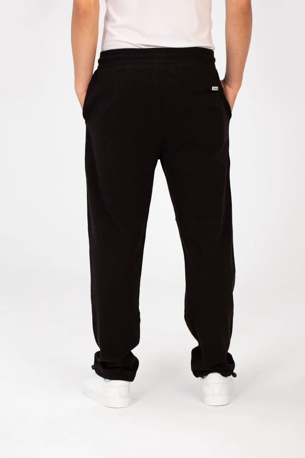 Men's Oversized Sweatpants With Elastic Waistband And Pockets - Image 2