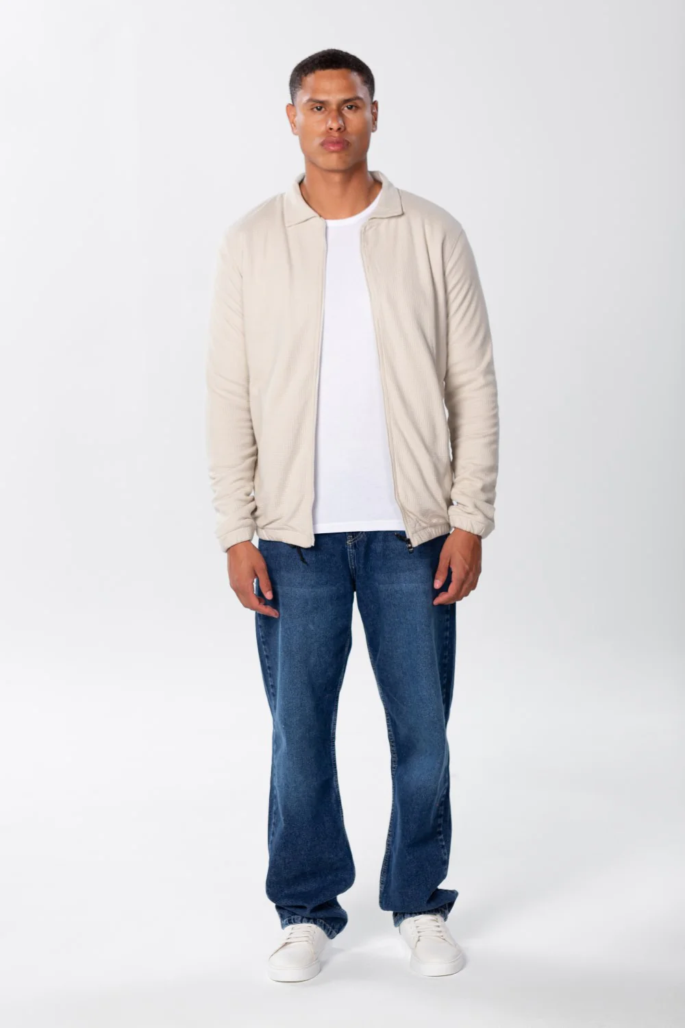Men's Padded Jacket With Zippers And Front Pockets - Image 20
