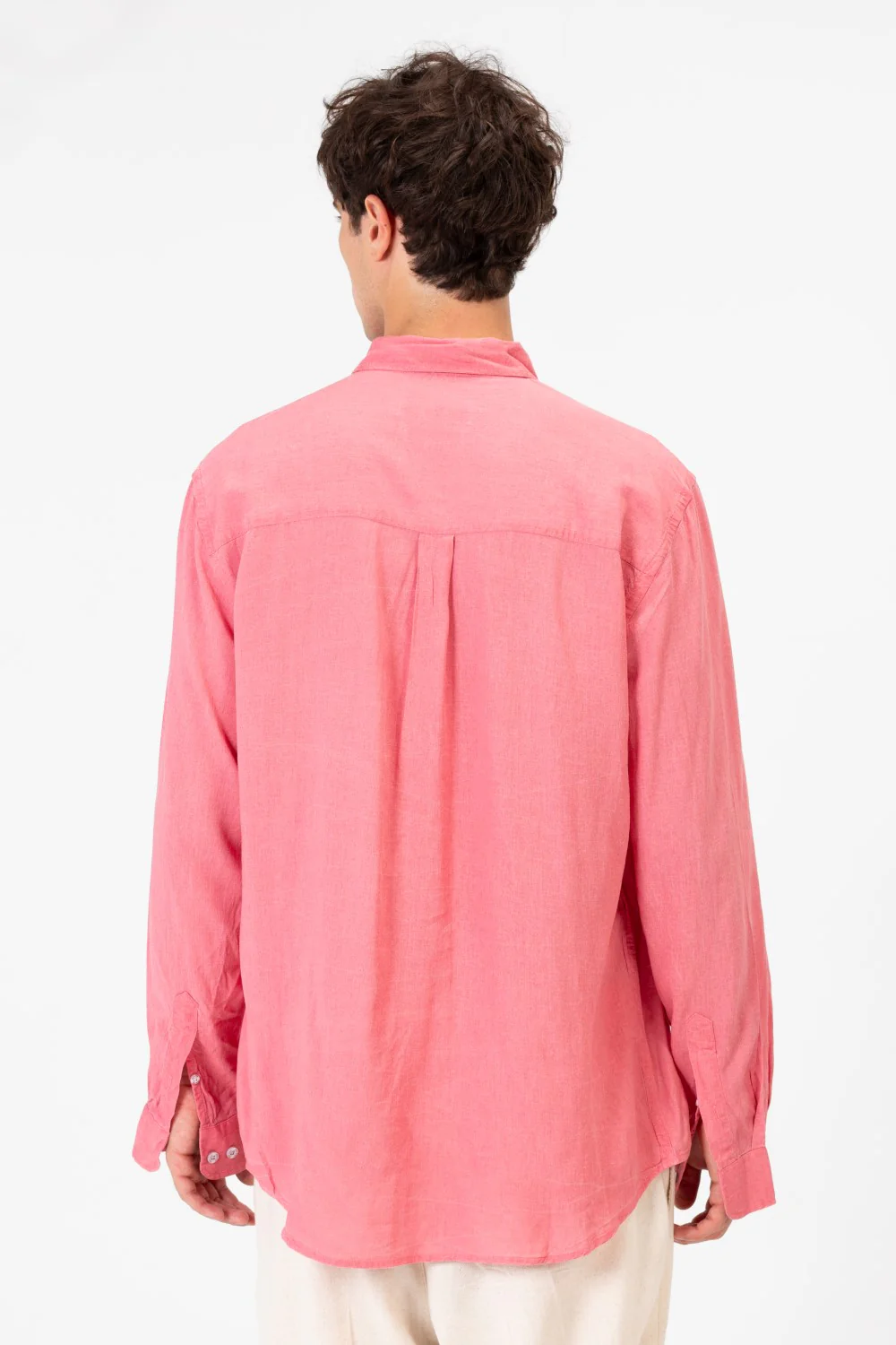 Men's Plain Regular Fit Long Sleeved Shirt In Practical Fabric And Modern Colors - Image 10