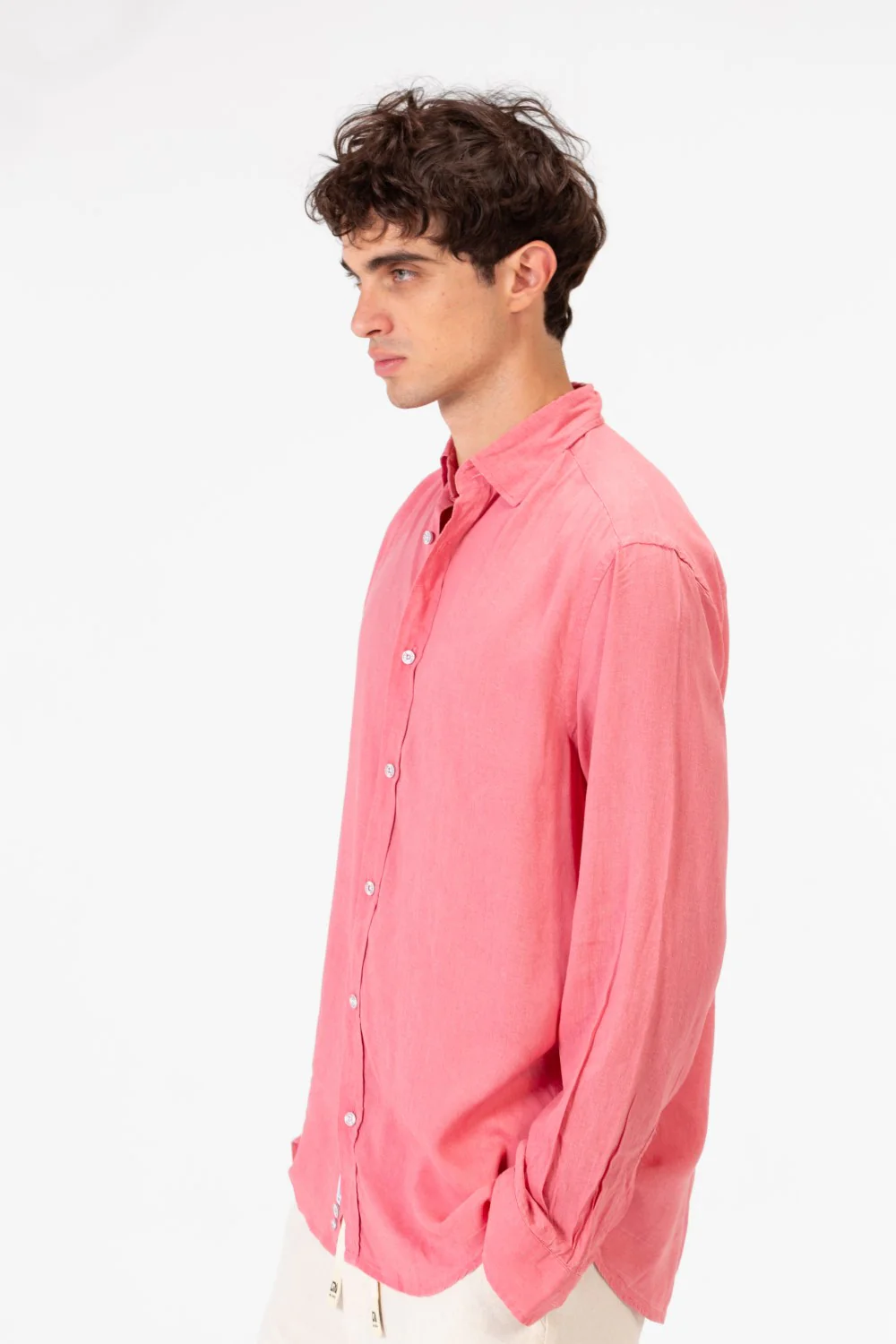 Men's Plain Regular Fit Long Sleeved Shirt In Practical Fabric And Modern Colors - Image 11