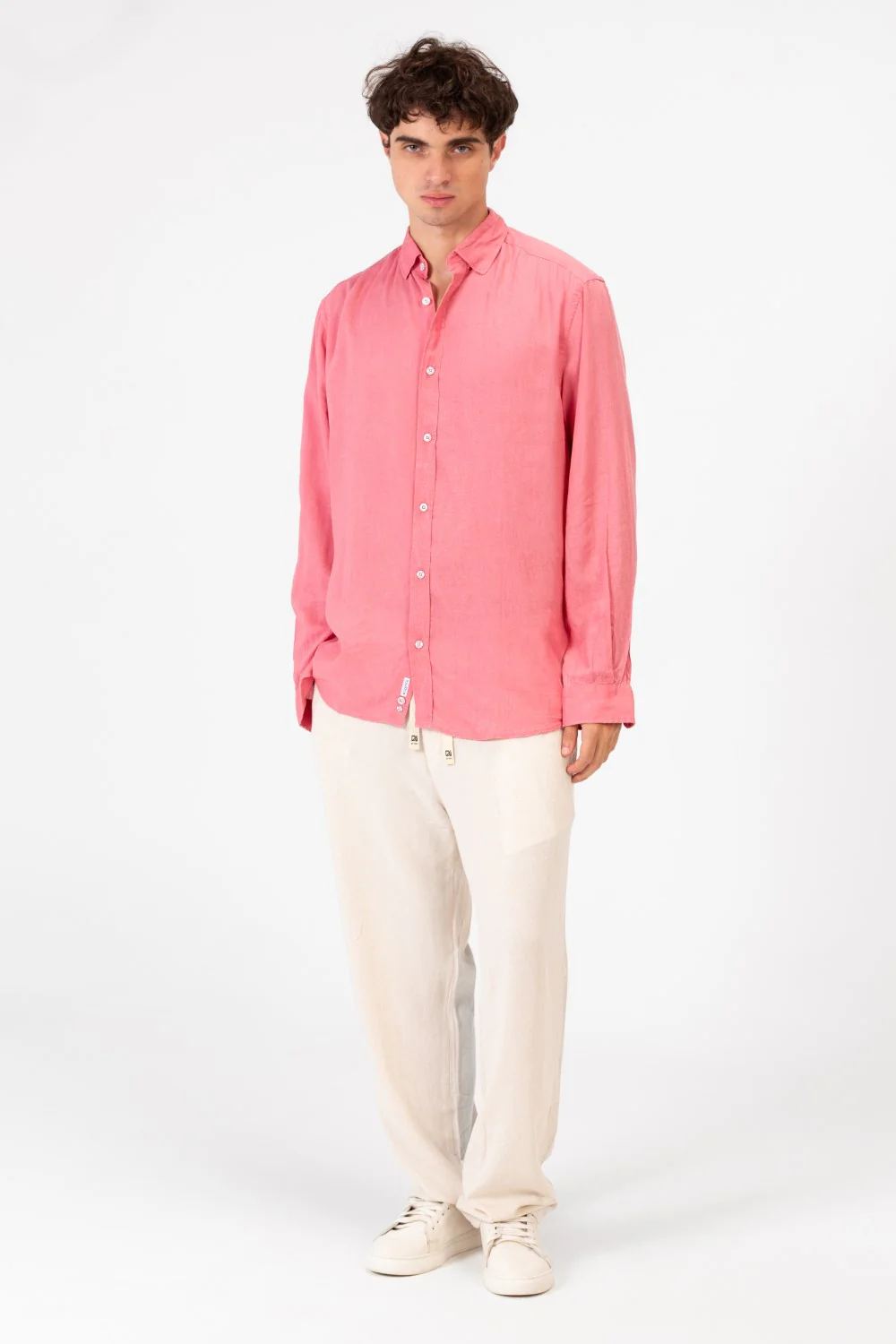 Men's Plain Regular Fit Long Sleeved Shirt In Practical Fabric And Modern Colors - Image 12