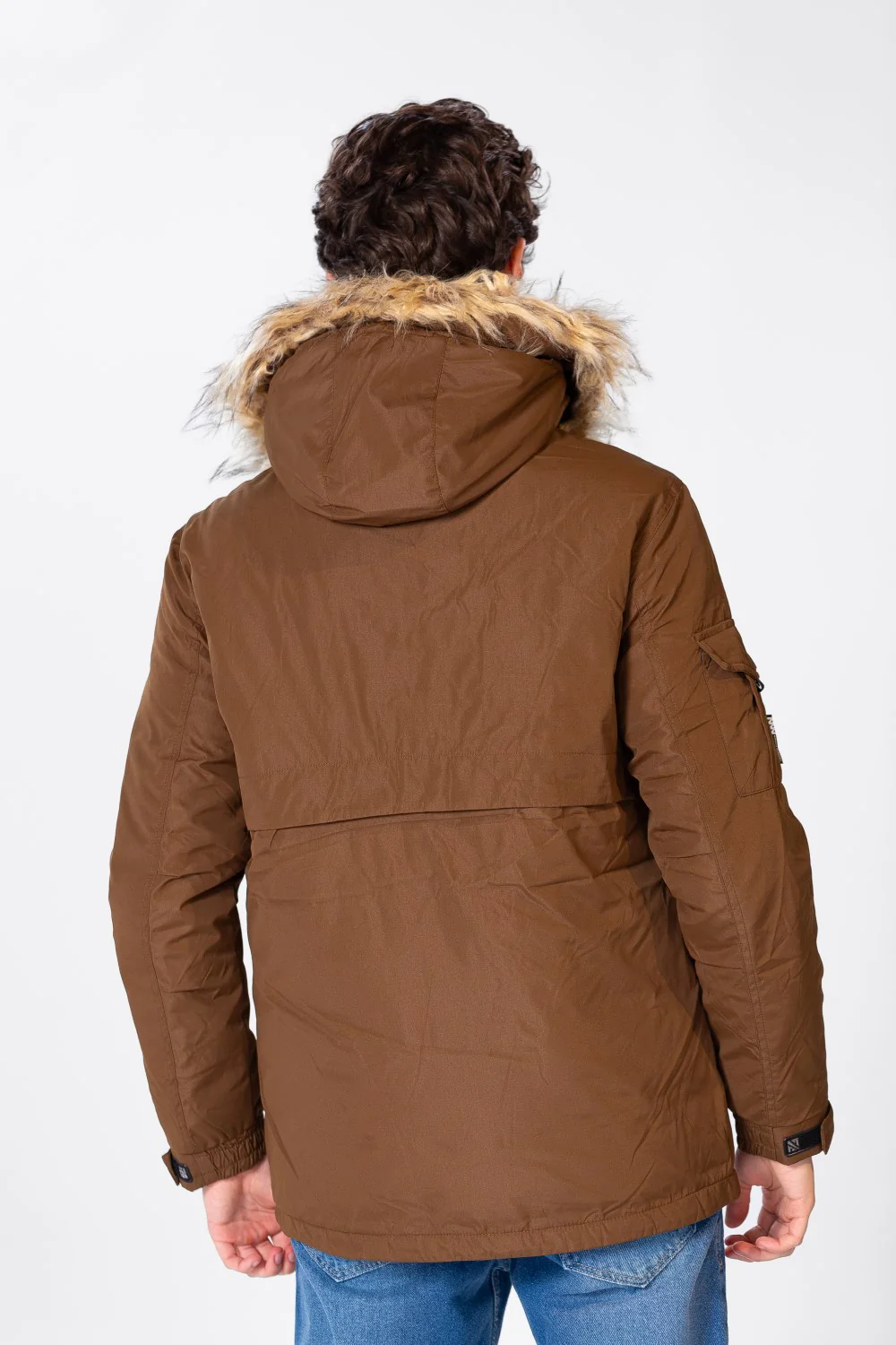 Men's Plain Waterproof Jacket With Tomato Print On The Front - Image 10