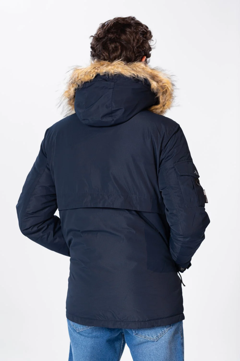 Men's Plain Waterproof Jacket With Tomato Print On The Front - Image 6