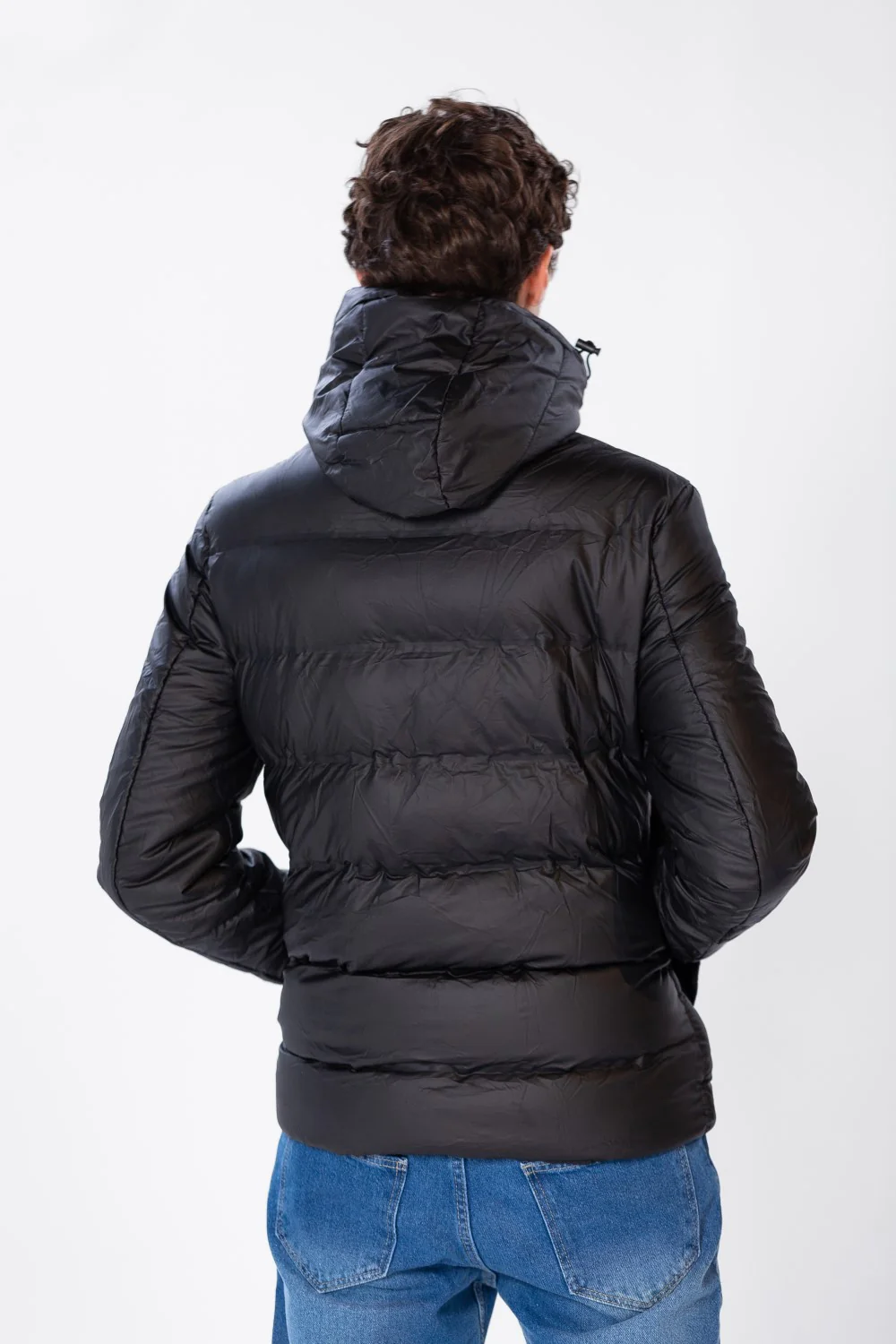Men's Plain Waterproof Jacket With Zippers And Pockets - Image 2