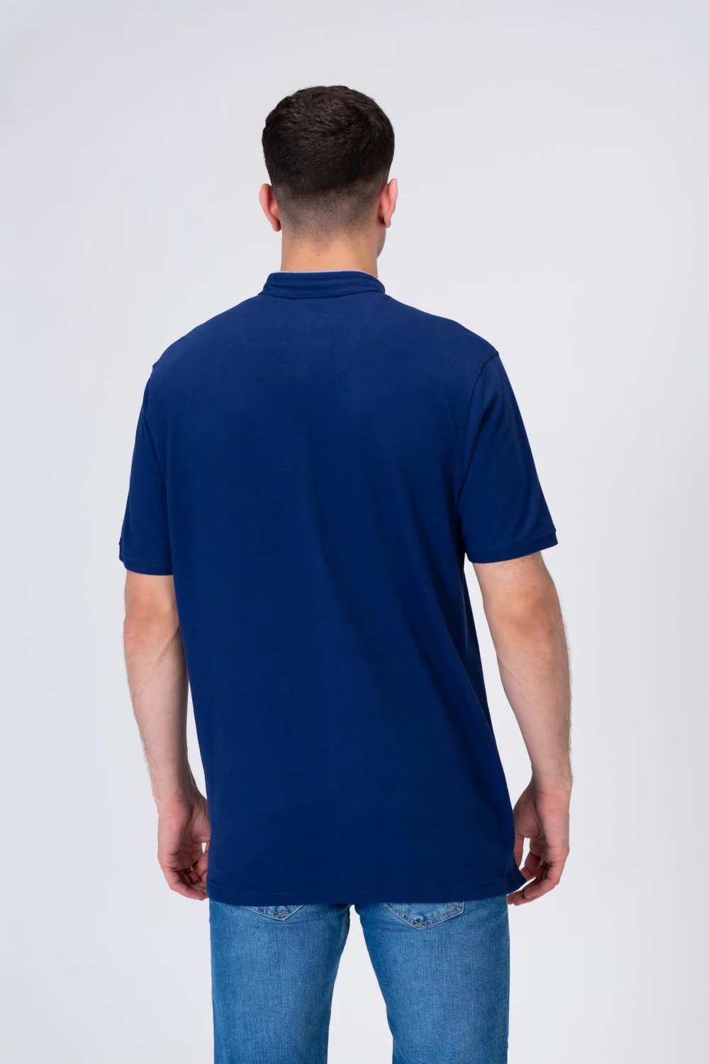 Men's Polo Regular Fit Half Sleeves T-shirt  With Tomato Badge Print - Image 11