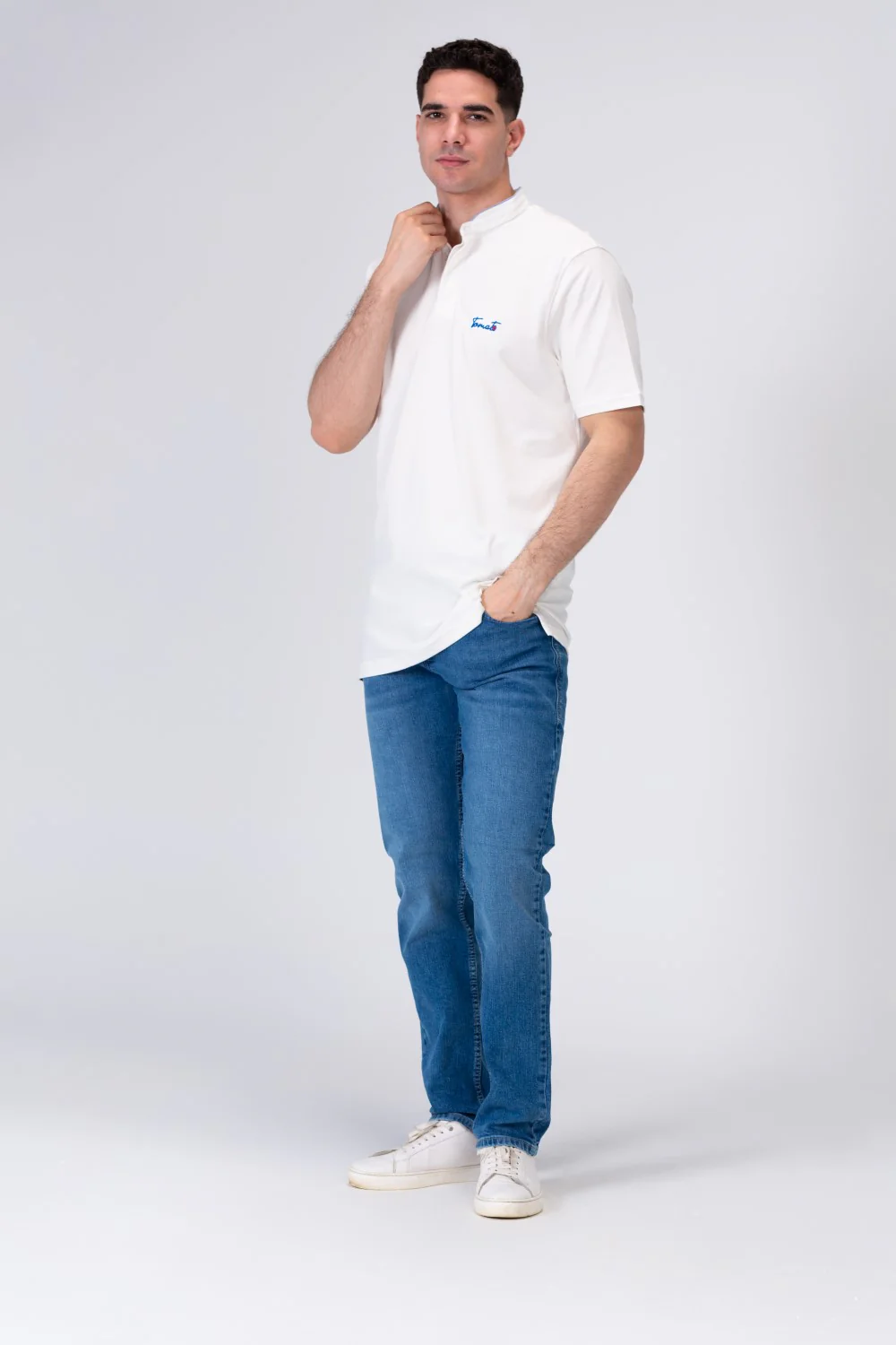 Men's Polo Regular Fit Half Sleeves T-shirt  With Tomato Badge Print - Image 25