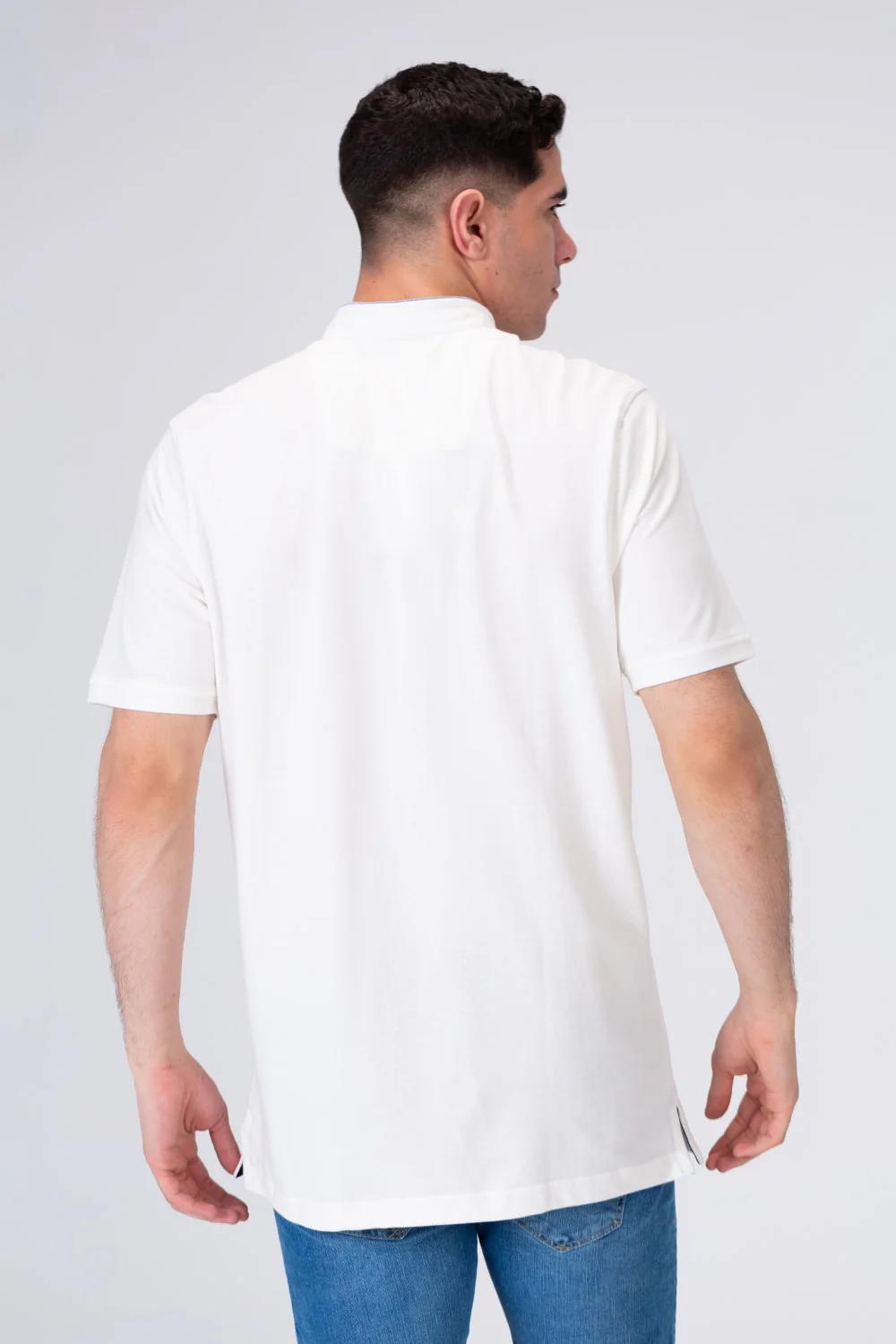 Men's Polo Regular Fit Half Sleeves T-shirt  With Tomato Badge Print - Image 26