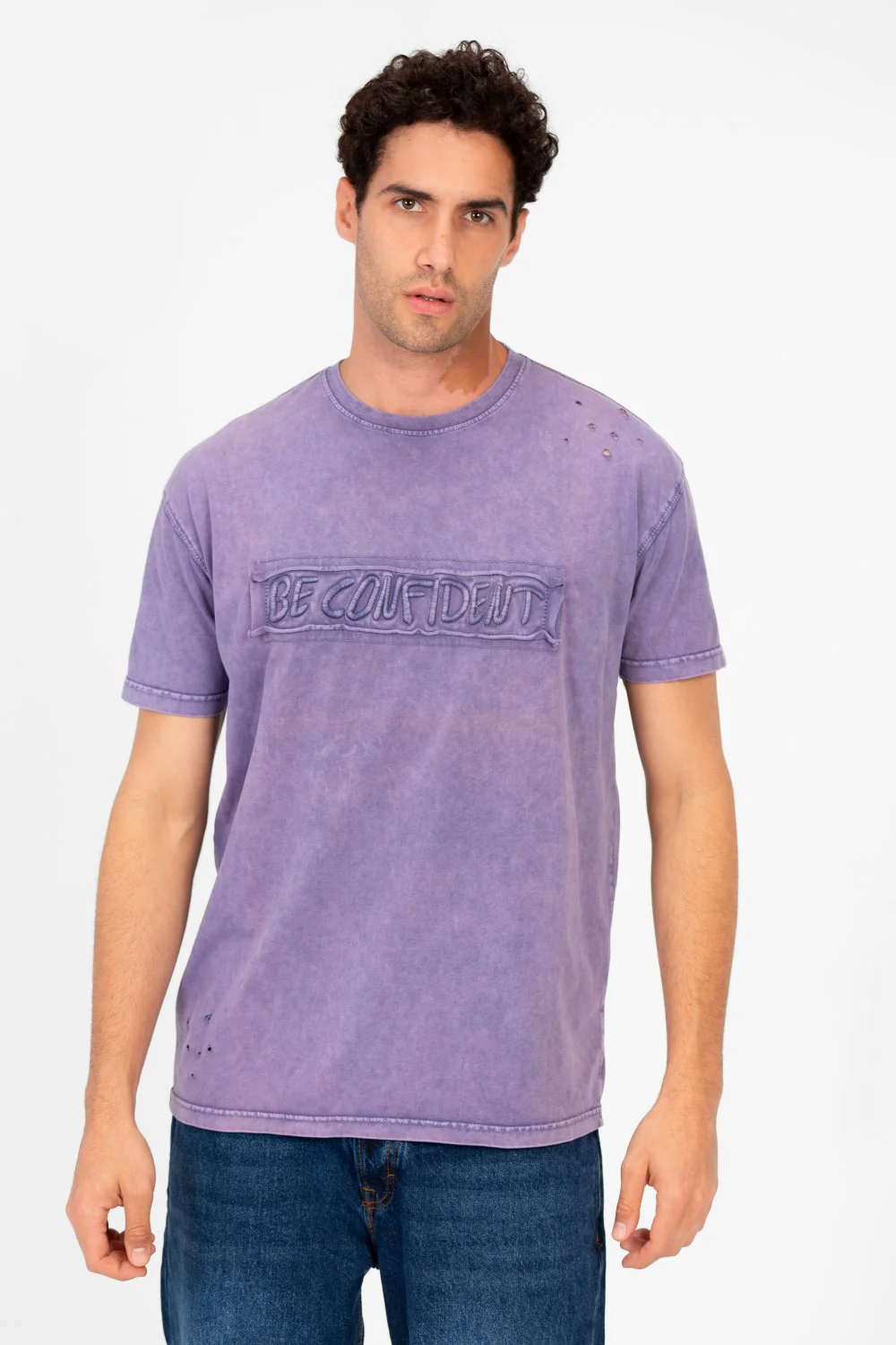 Men's Printed Crew Neck Short Sleeve T-Shirt - Image 5
