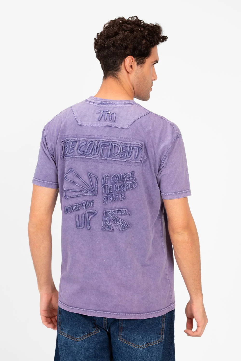 Men's Printed Crew Neck Short Sleeve T-Shirt - Image 6