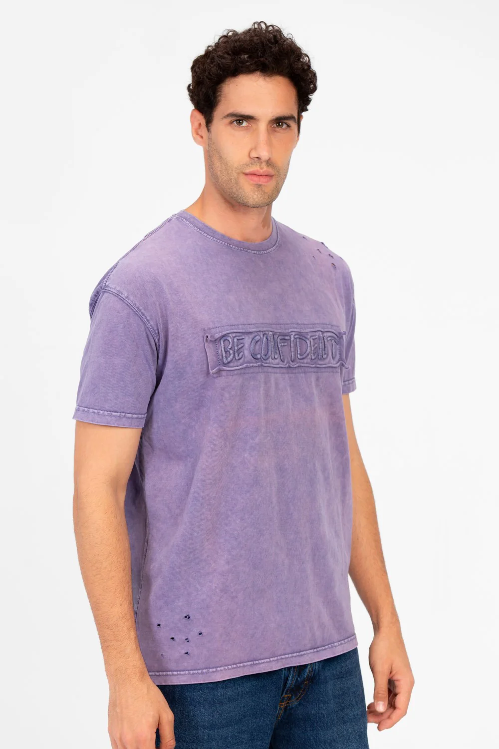 Men's Printed Crew Neck Short Sleeve T-Shirt - Image 7