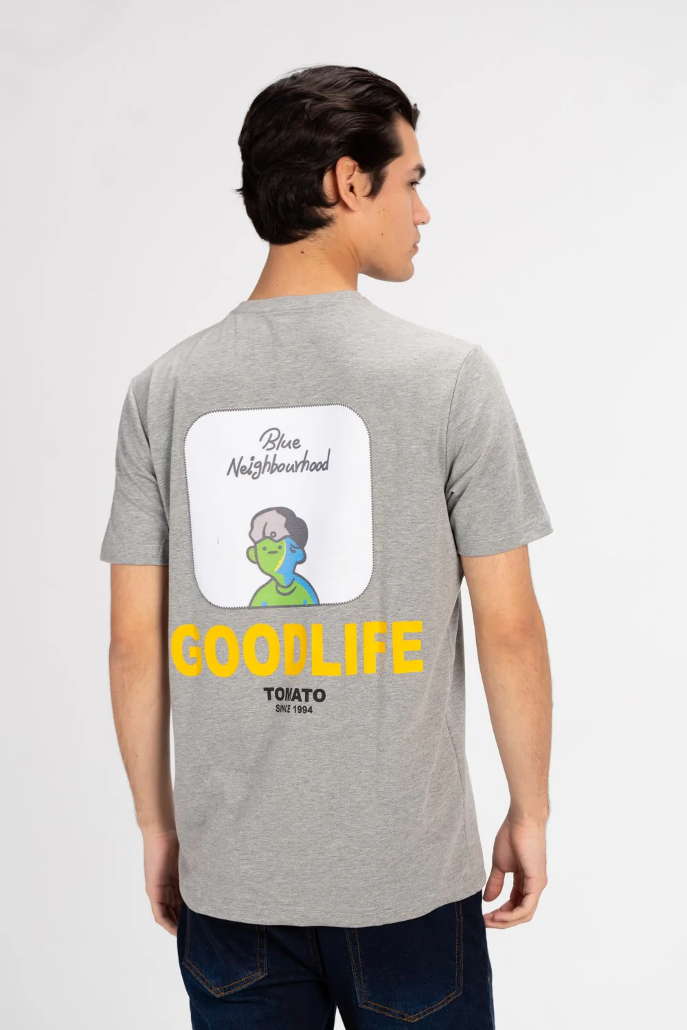 Men's Printed Crew Neck Slim Fit T-Shirt - Image 10