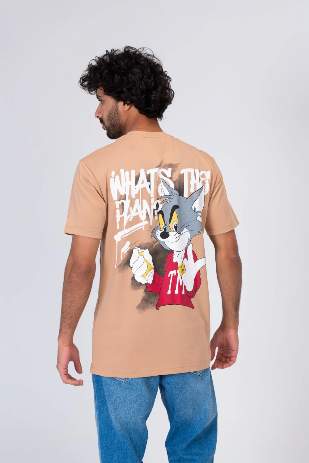 Mens Printed Half Sleeve T-shirt Made Of Cotton Material - Image 5