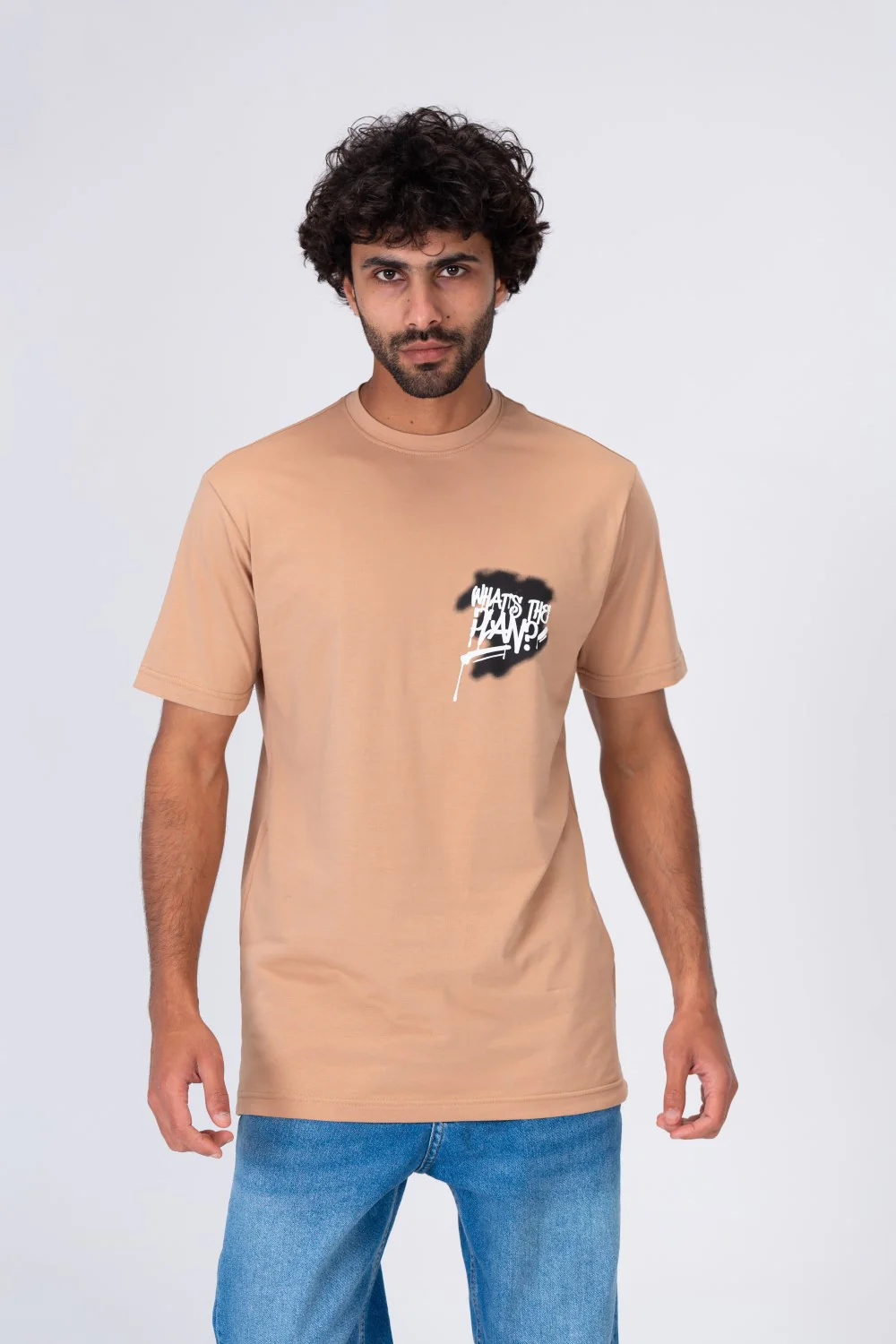 Mens Printed Half Sleeve T-shirt Made Of Cotton Material - Image 6