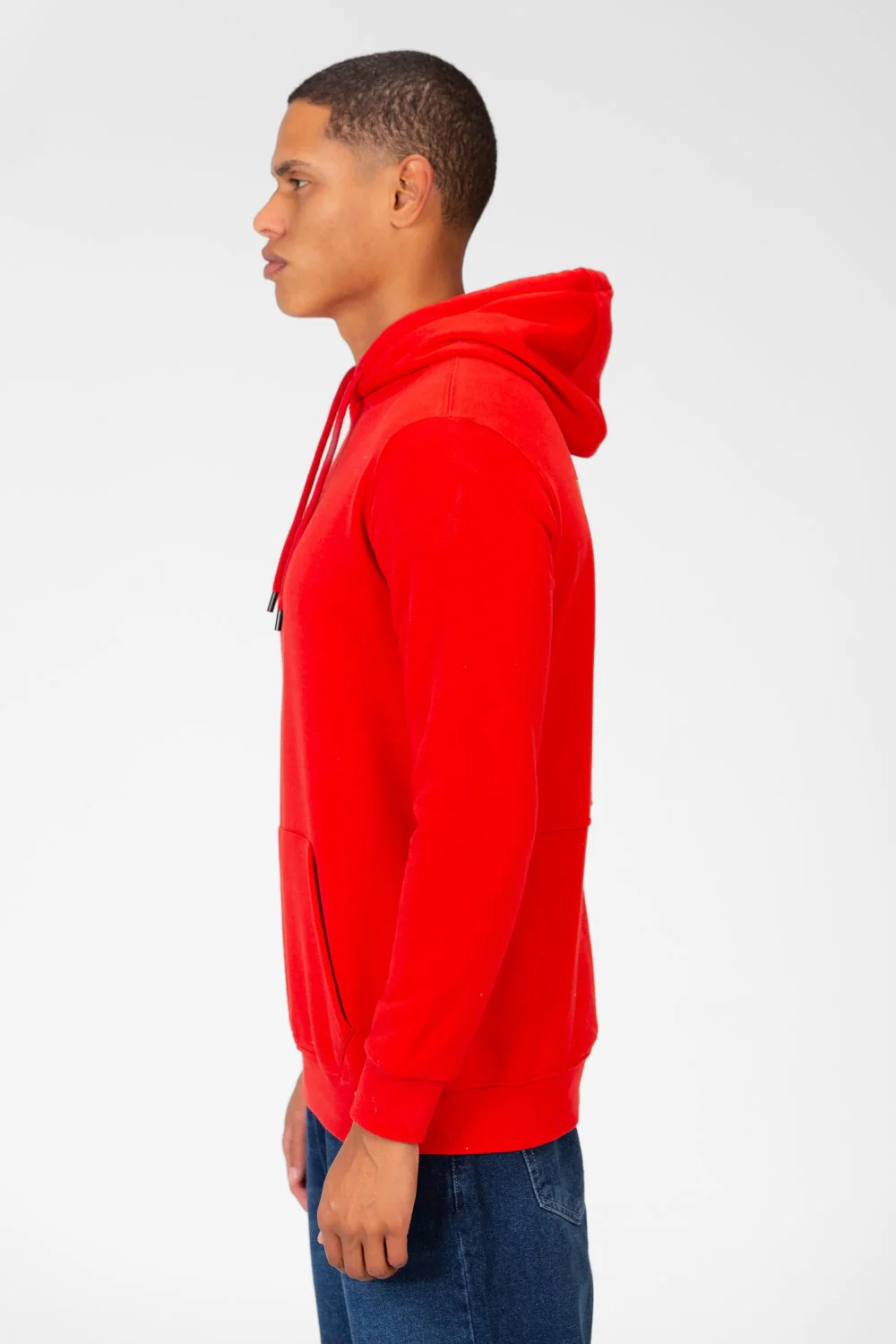 Men's Printed Hooded Sweatshirt With Front Pocket 1 - Image 7