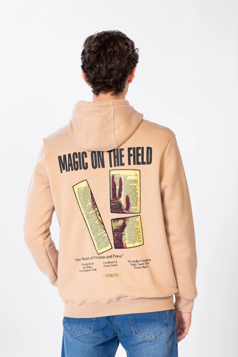 Men's Printed Hoodie Sweatshirt In Comfortable Cut - Image 2