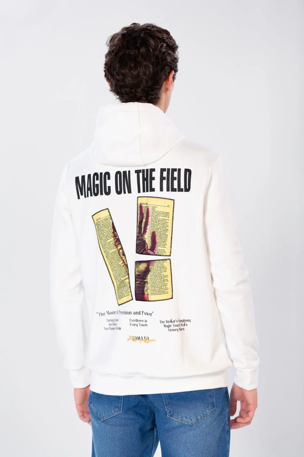 Men's Printed Hoodie Sweatshirt In Comfortable Cut - Image 8