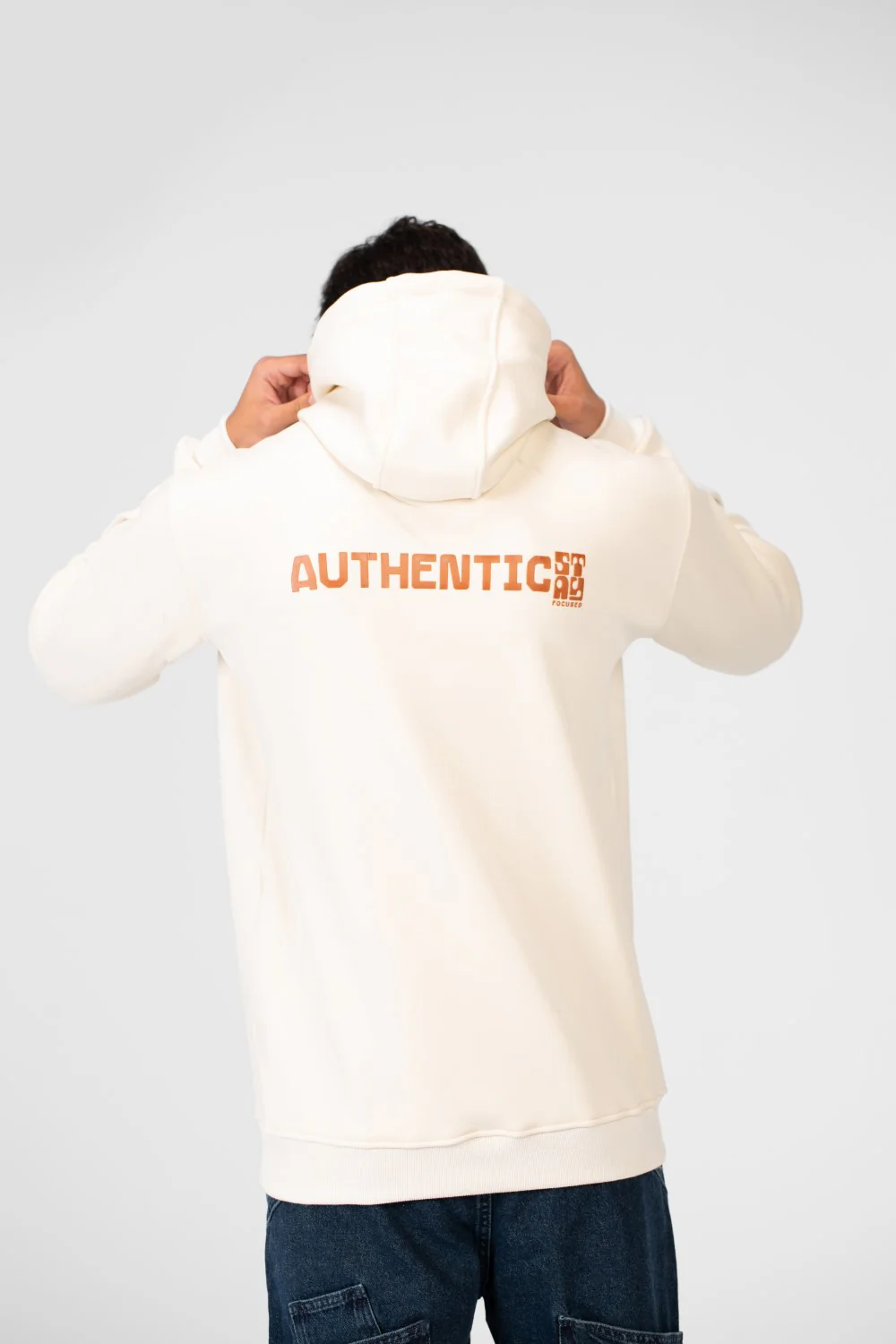 Men's Printed Hoodie Sweatshirt With Front Pocket In Practical Material - Image 2