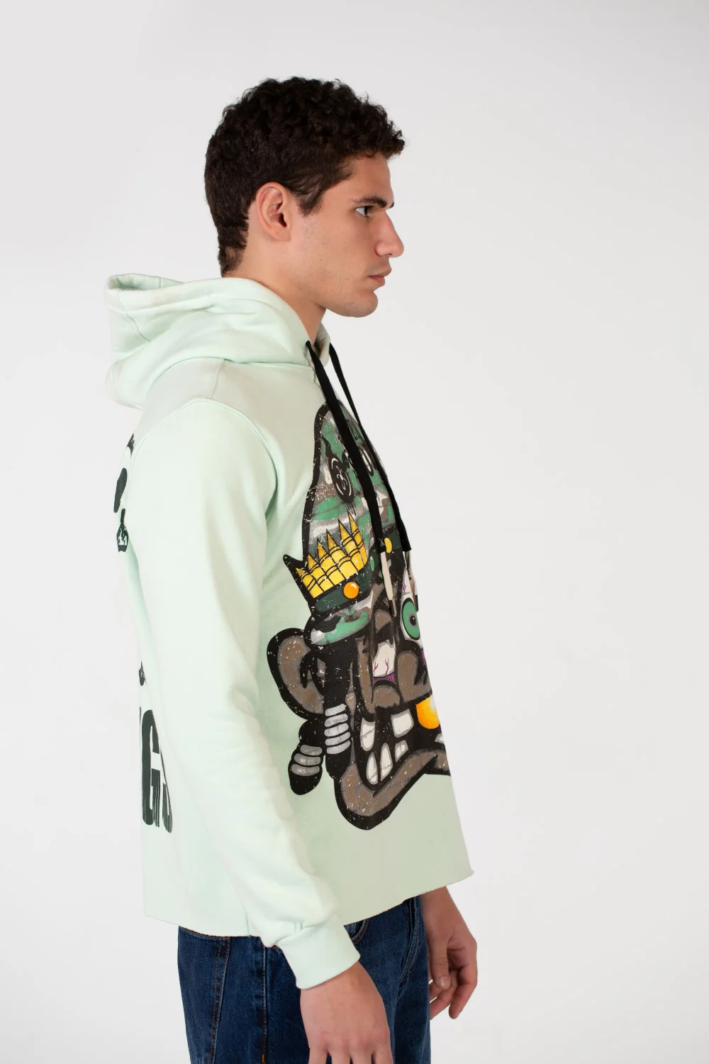 Men's Printed Long Sleeve Hoodie Sweatshirt - Image 11
