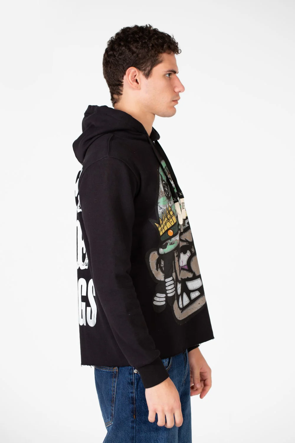 Men's Printed Long Sleeve Hoodie Sweatshirt - Image 3