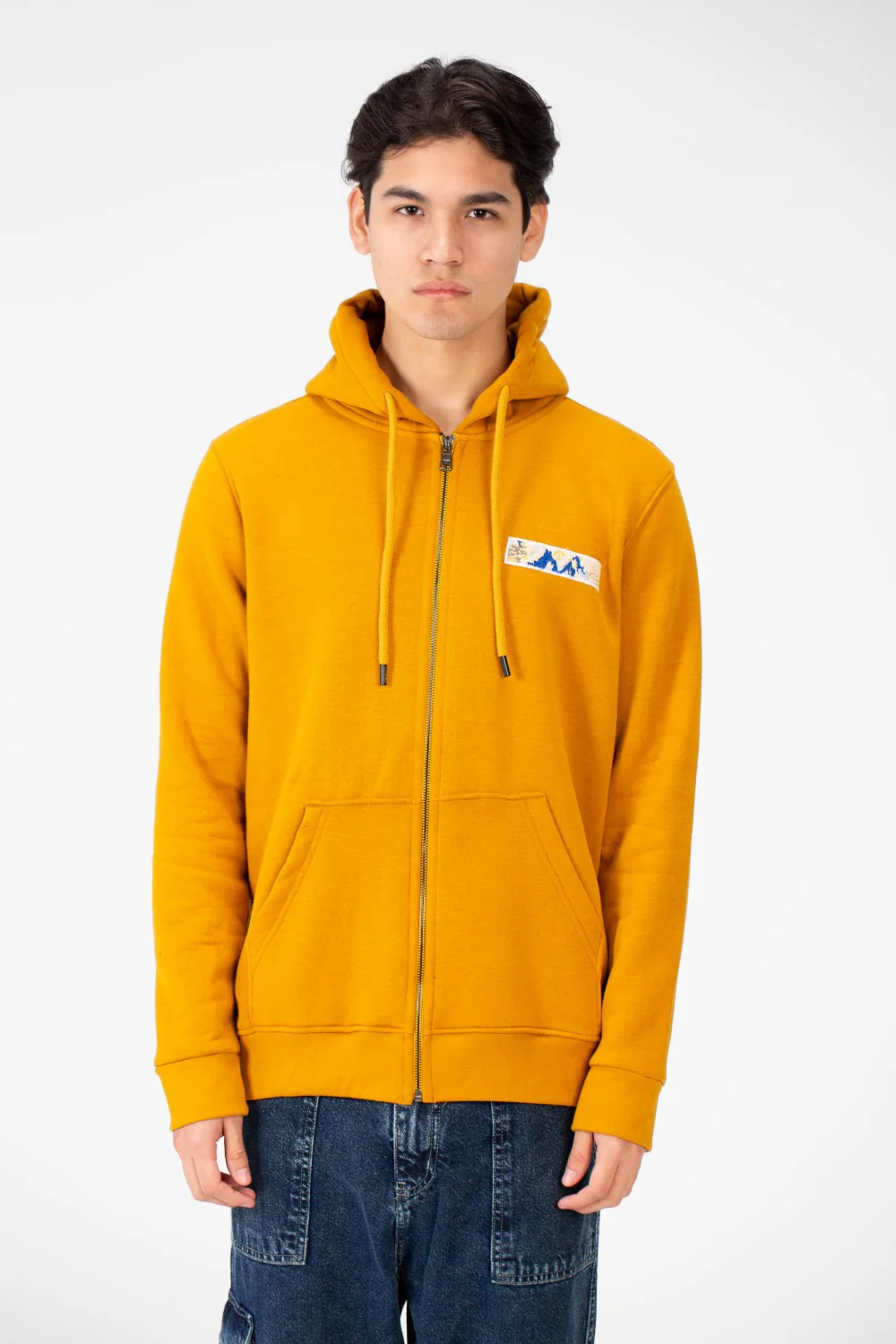 Men's Printed Long Sleeves Hooded Sweatshirt - Image 5
