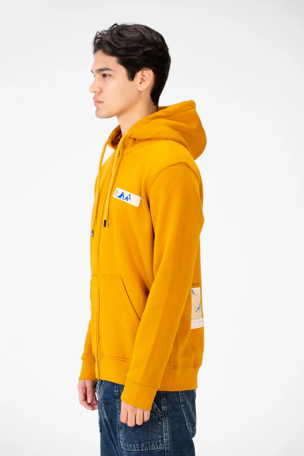 Men's Printed Long Sleeves Hooded Sweatshirt - Image 7