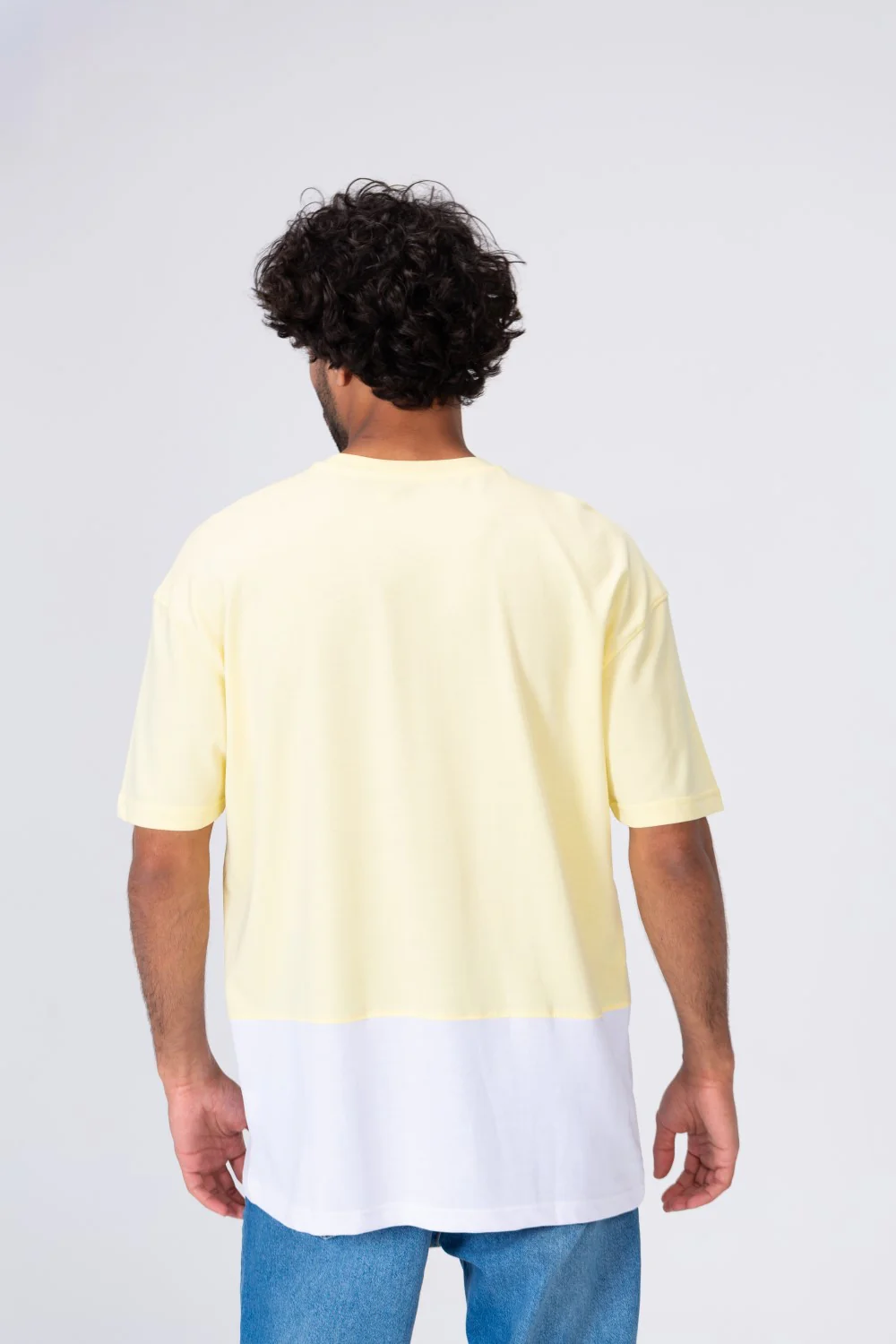 Mens Printed Long T-shirt With Unique Cut - Image 11