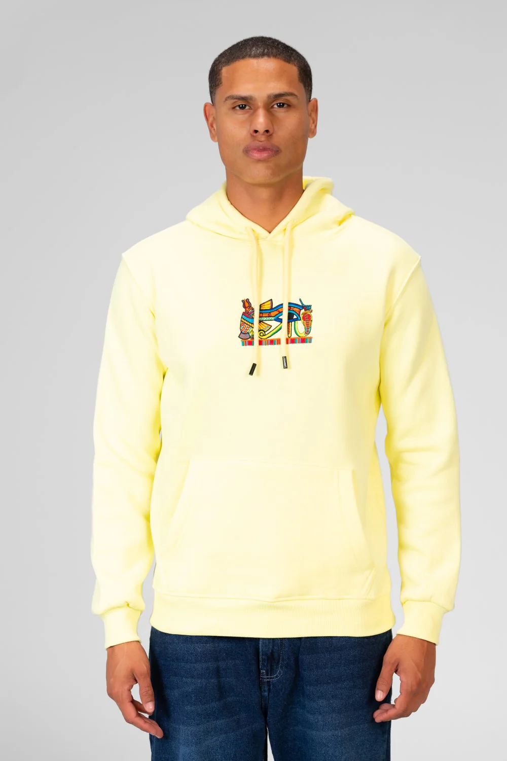 Men's Printed Slim Fit Sweatshirt With Front Pocket - Image 9