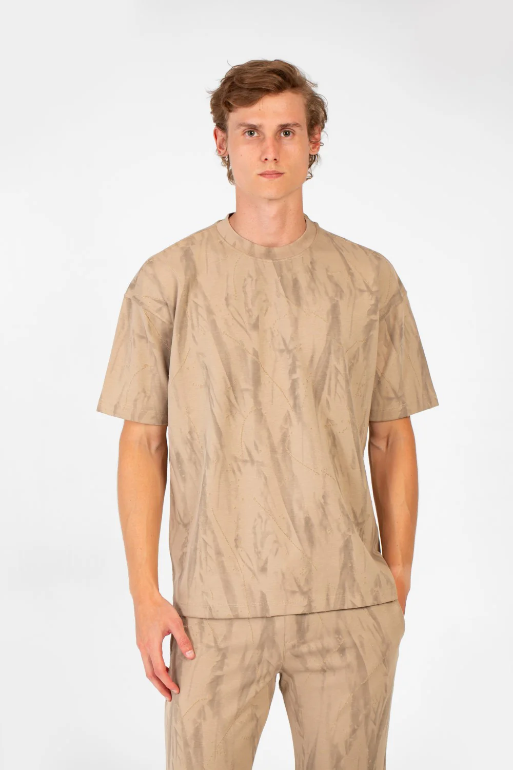 Men's Printed Summer Casual Outfit Sleeved - Image 4
