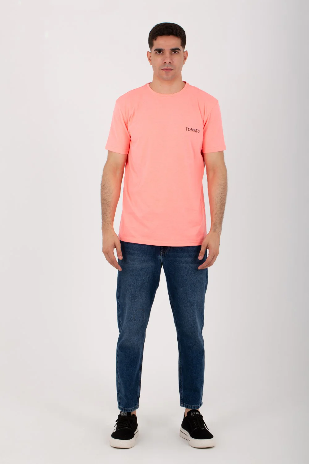 Mens Printed T-shirt With Single Lycra Material And Short Sleeves - Image 7
