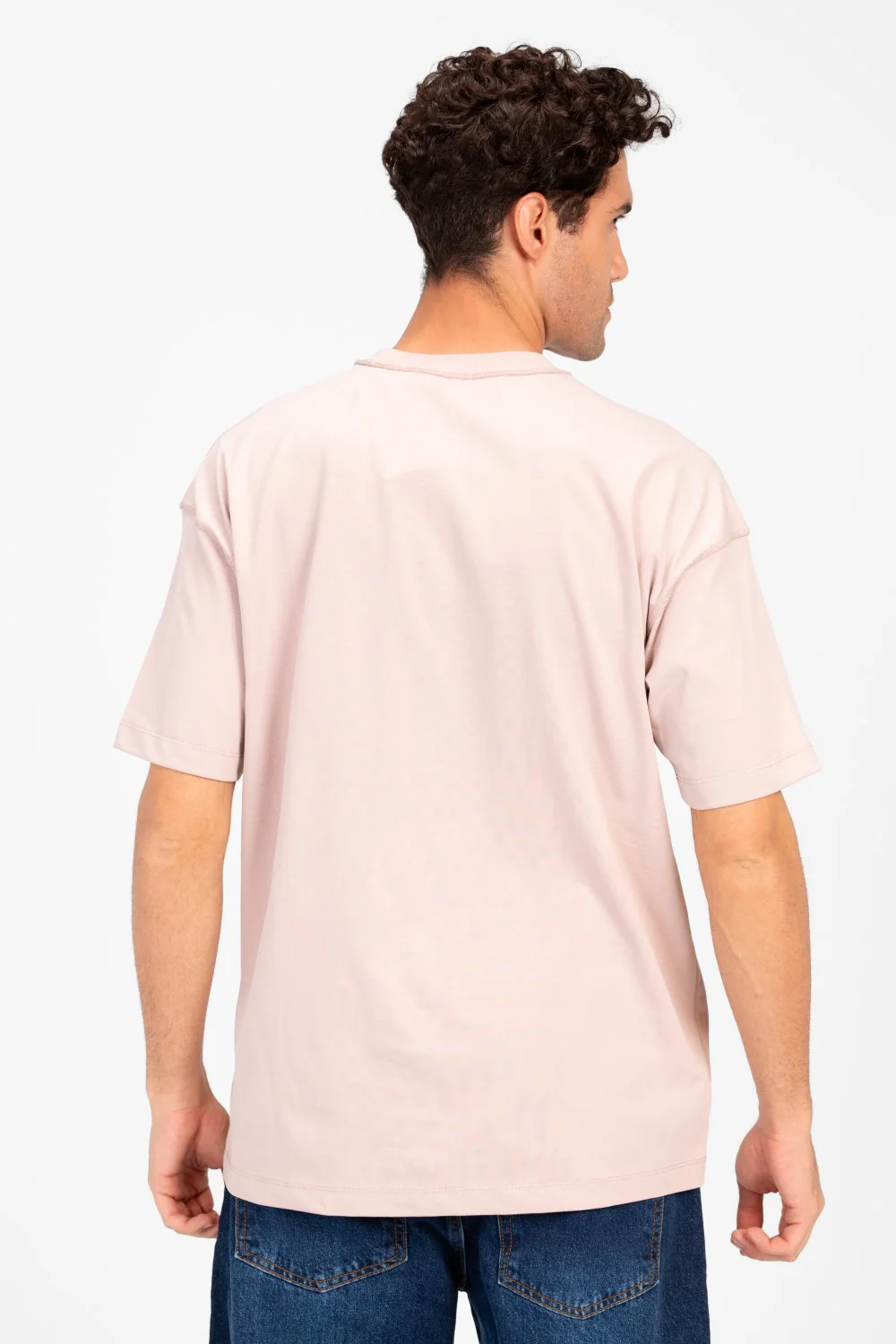 Men's Regular Fit Basic Round T-Shirt - Image 6