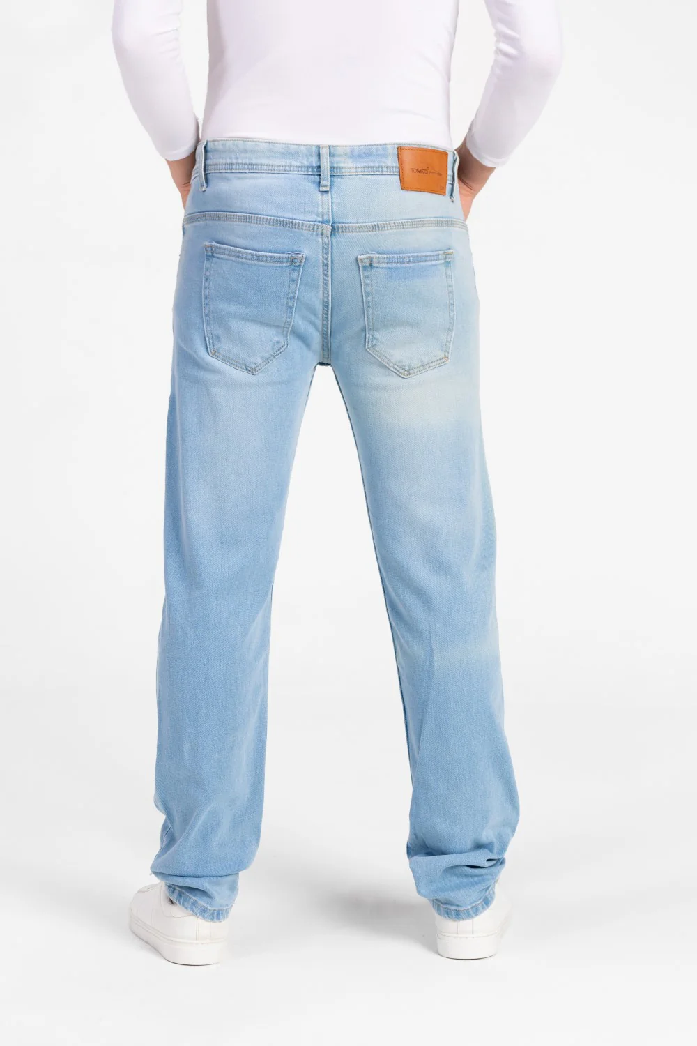 Men's Regular Fit Five Pocket Used Jeans Pants - Image 10