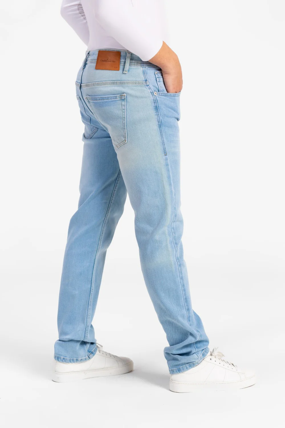 Men's Regular Fit Five Pocket Used Jeans Pants - Image 11