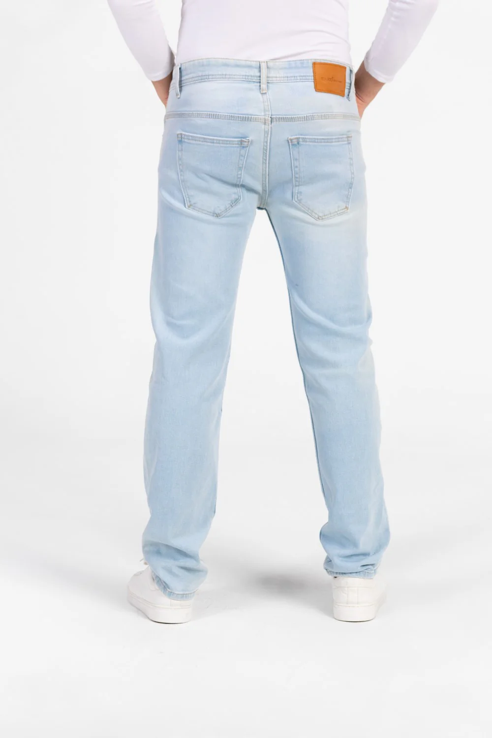 Men's Regular Fit Five Pocket Used Jeans Pants - Image 14