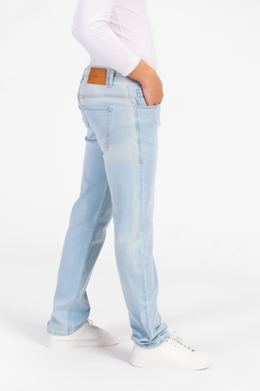 Men's Regular Fit Five Pocket Used Jeans Pants - Image 15