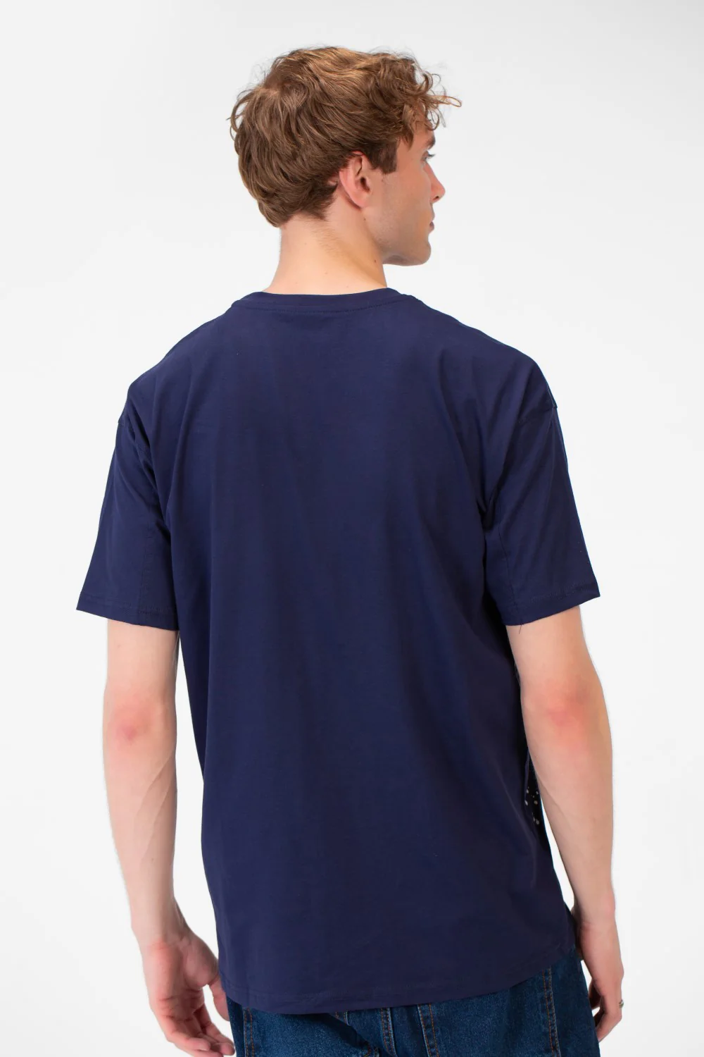 Men's Regular Fit Graphic Print Short Sleeve Crew Neck T-Shirt - Image 2