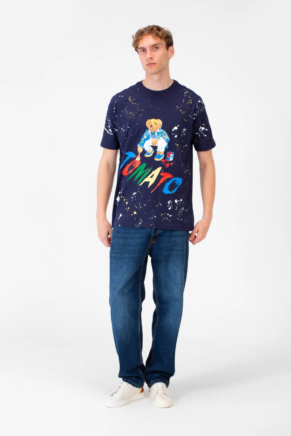 Men's Regular Fit Graphic Print Short Sleeve Crew Neck T-Shirt - Image 4