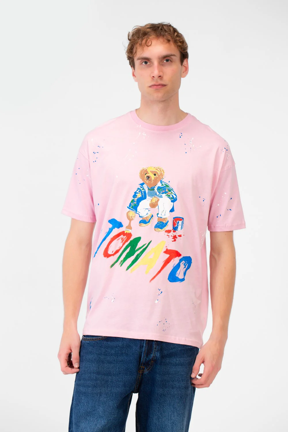 Men's Regular Fit Graphic Print Short Sleeve Crew Neck T-Shirt - Image 5