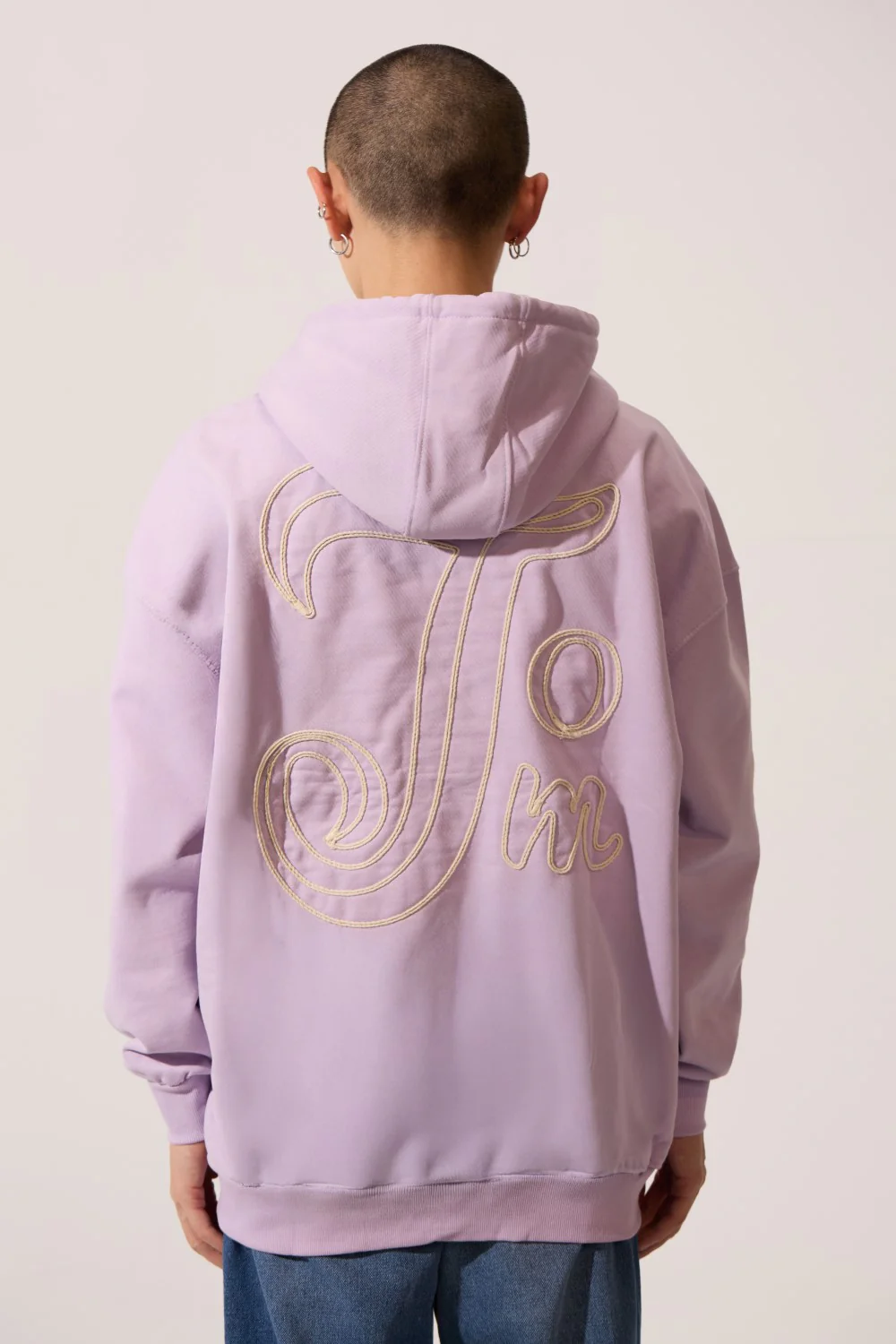 Men's Regular Fit Hooded Sweatshirt With Kangaroo Pocket And Front & Back Print - Image 10