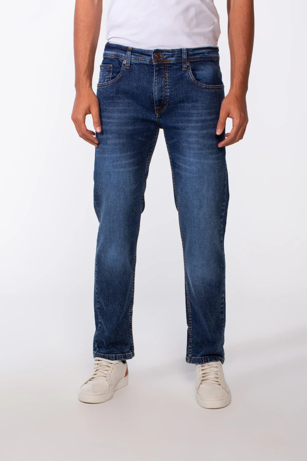 Men's Regular Fit Jeans Used Pants With Pockets - Image 30