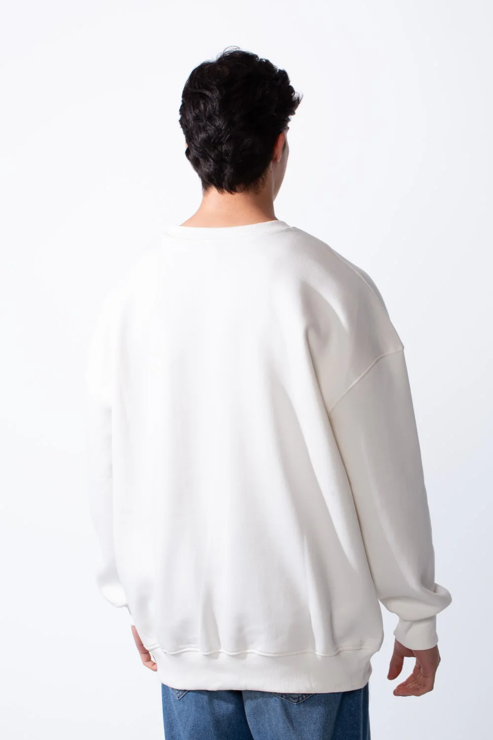Men's Regular Fit Long Sleeve Crew Neck Kangaroo Pocket Knit Comfortable Melton Sweatshirt - Image 22