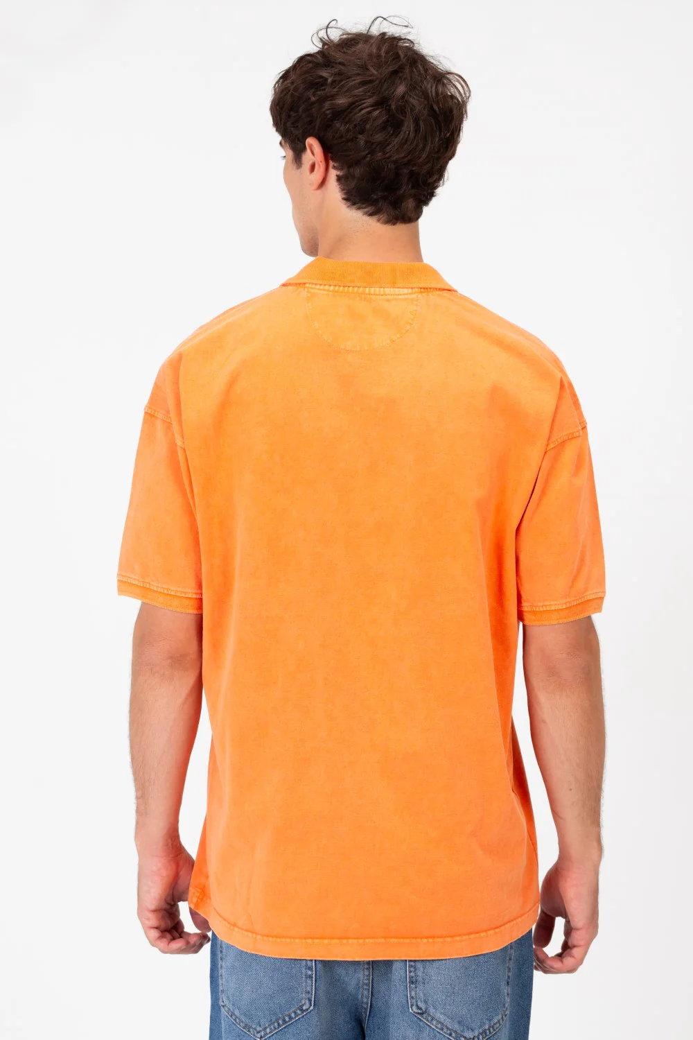 Men's Regular Fit Polo T-Shirt With Front Half Buttons And Short Sleeves - Image 10
