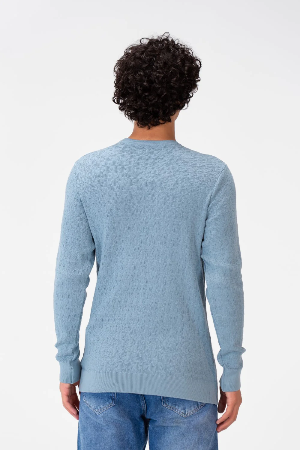 Men's Round Neck Pullover Made Of Cotton - Image 5