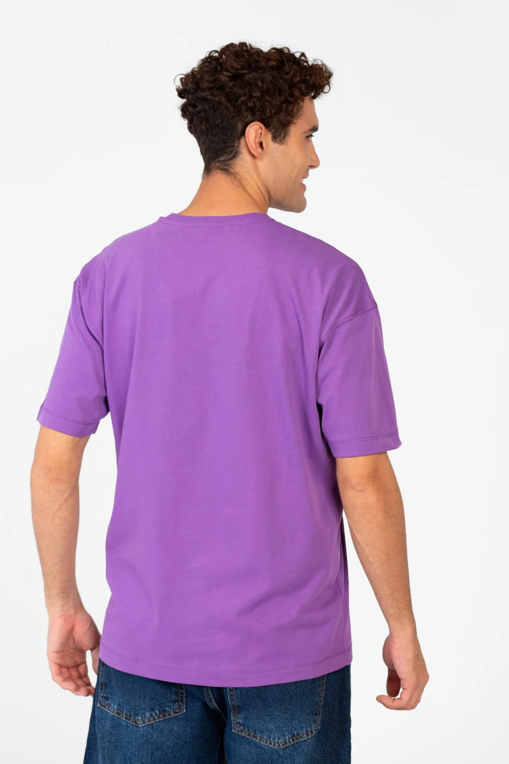 Men's Round Tomato Print Regular Fit T-Shirt - Image 10
